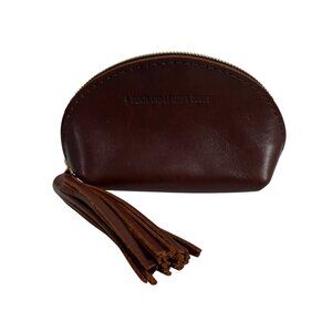 Cortland Leather Goods Cognac Brown Mini Taco Pouch